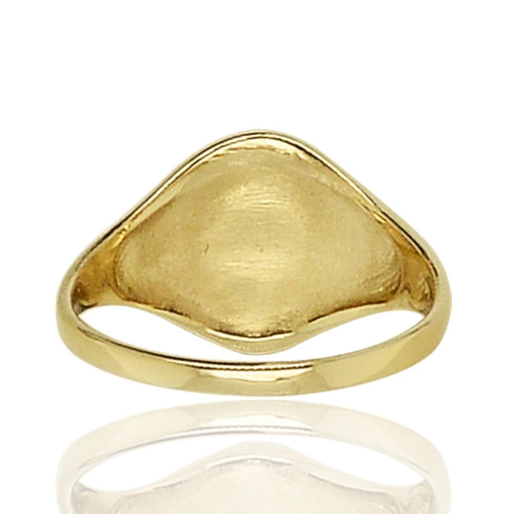 Signet Ring 14K Yellow Gold - Picture 3 of 4